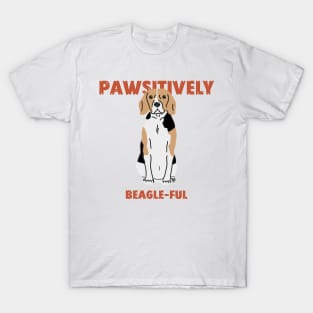 Pawsitively Beagle-ful T-Shirt